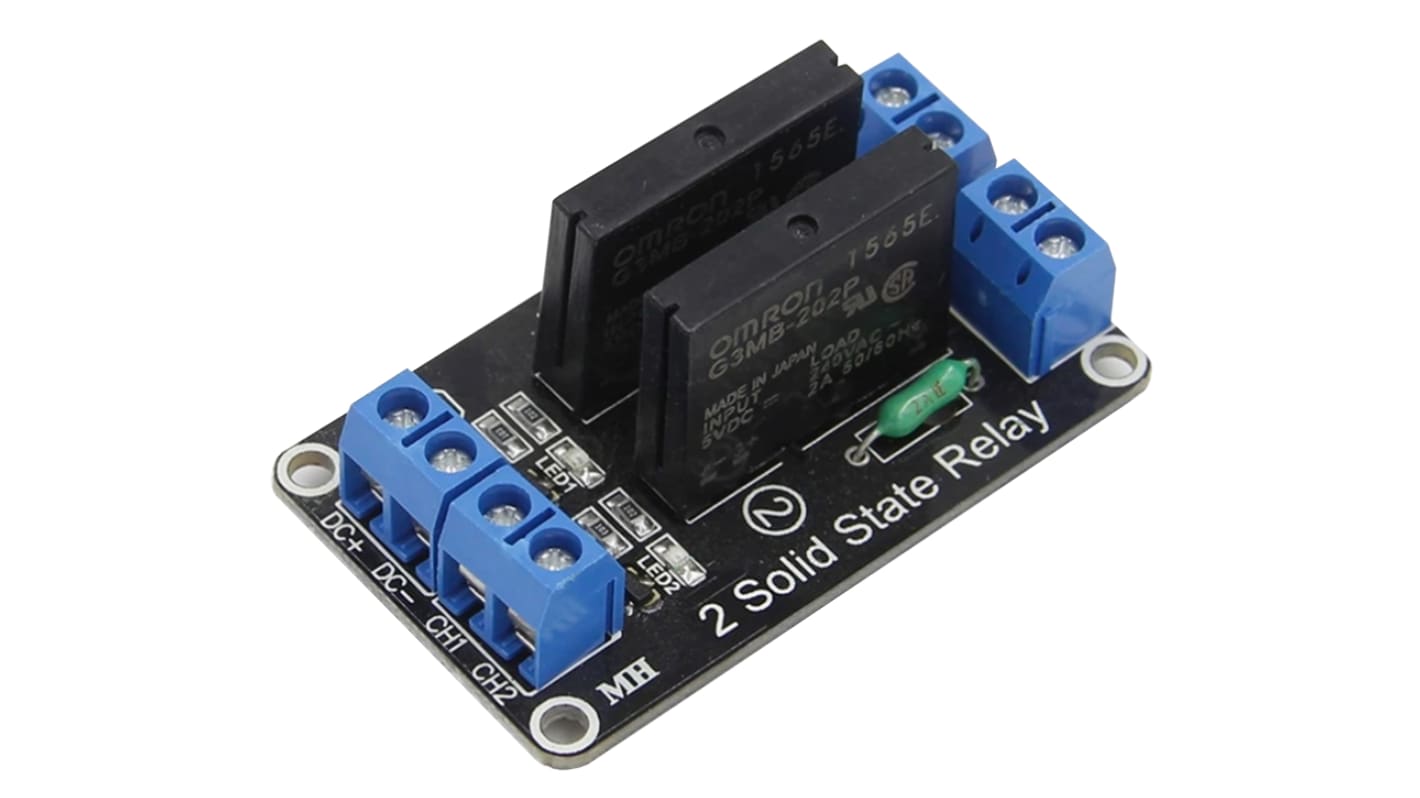 Seeit SSR-RELAY02-HL Relay for Relay Control Card for Arduino, AVR, PIC, Raspberry Pi, TTL