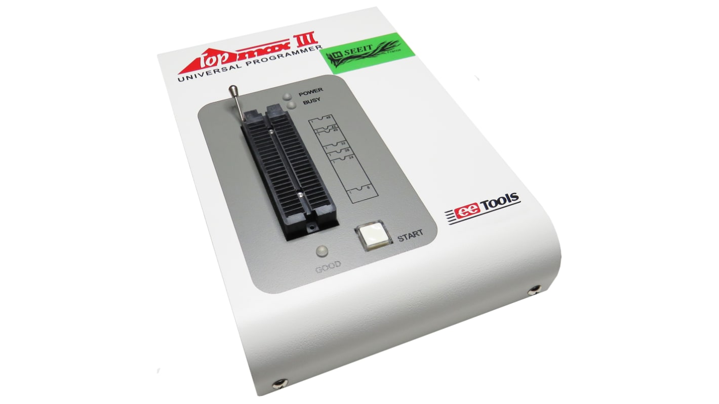 Seeit TOPMAX-III, Microcontroller Programmer for DATAFLASH and Microcontrollers, EEPROM, EPROM, PLD, SPI FLASH