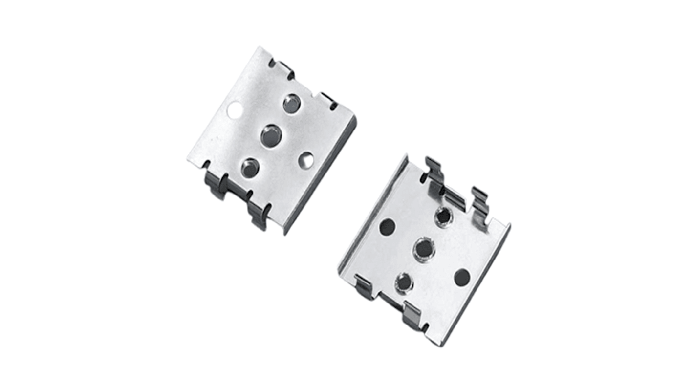 Rittal SZ Series Steel Mounting Clip for Use with Cable Ducts, Mounting Angles, Mounting Plates