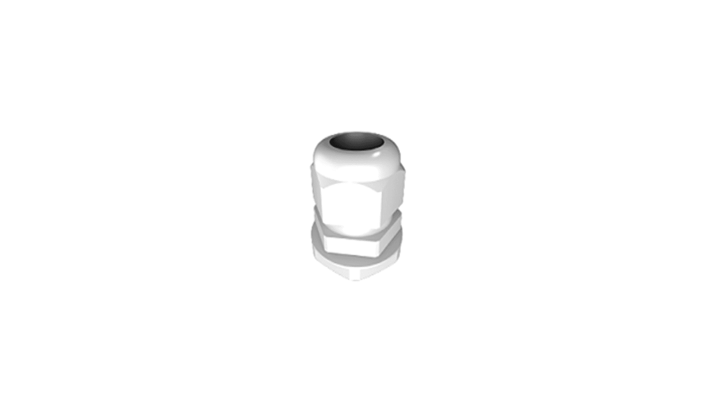 Rittal SZ Series Grey Polyamide Cable Gland, M40 Thread, 28mm Min, 19mm Max, IP68