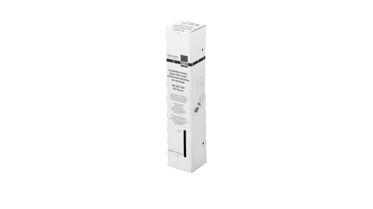 Rittal SK Series Fibre Mat Filter, G2 Grade, 89 x 89 x 10mm