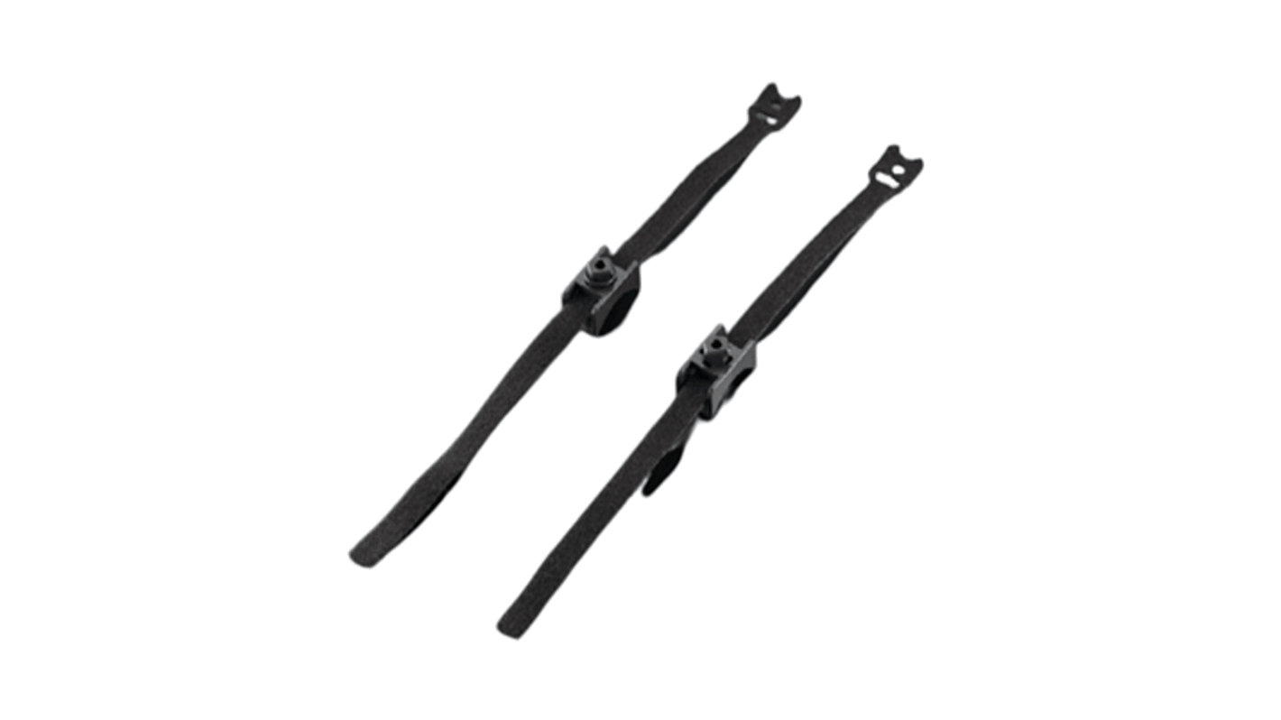 Rittal Hook and Loop Cable Tie, Serre-câbles à crochet et boucle, Pk-10