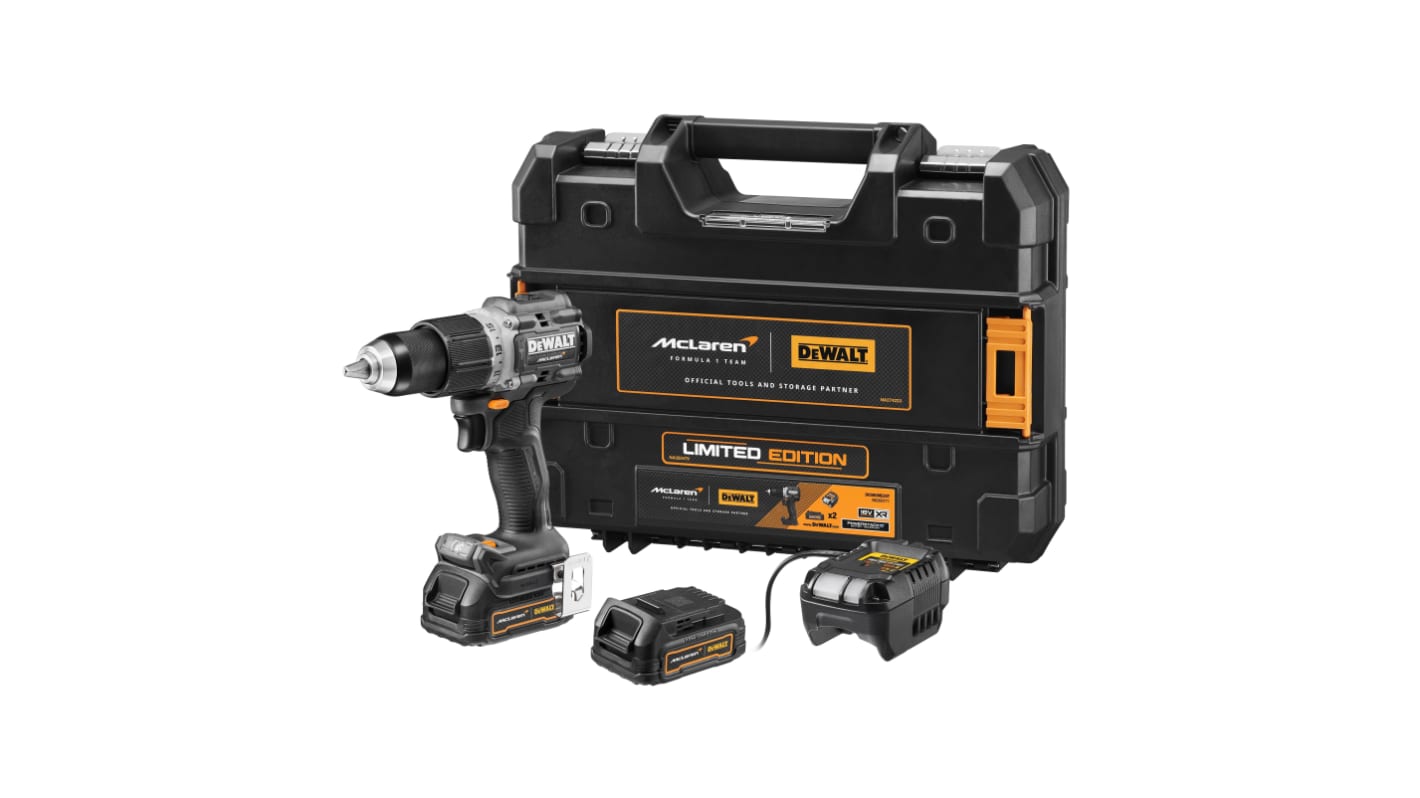 DeWALT Self Locking 18V Cordless Combi Drill Li-Ion, Euro Plug