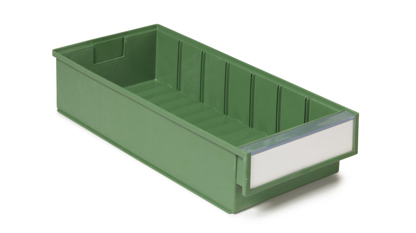 Treston Bio-Plastic Storage Bin x 186mm x 82mm, Green
