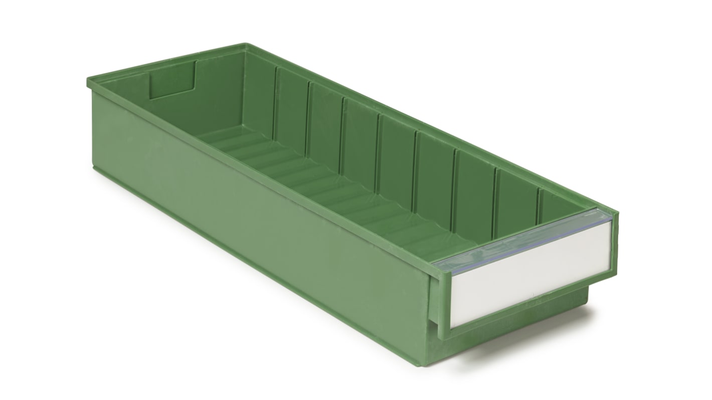 Treston Bio-Plastic Storage Bin, 82mm x 186mm, Green