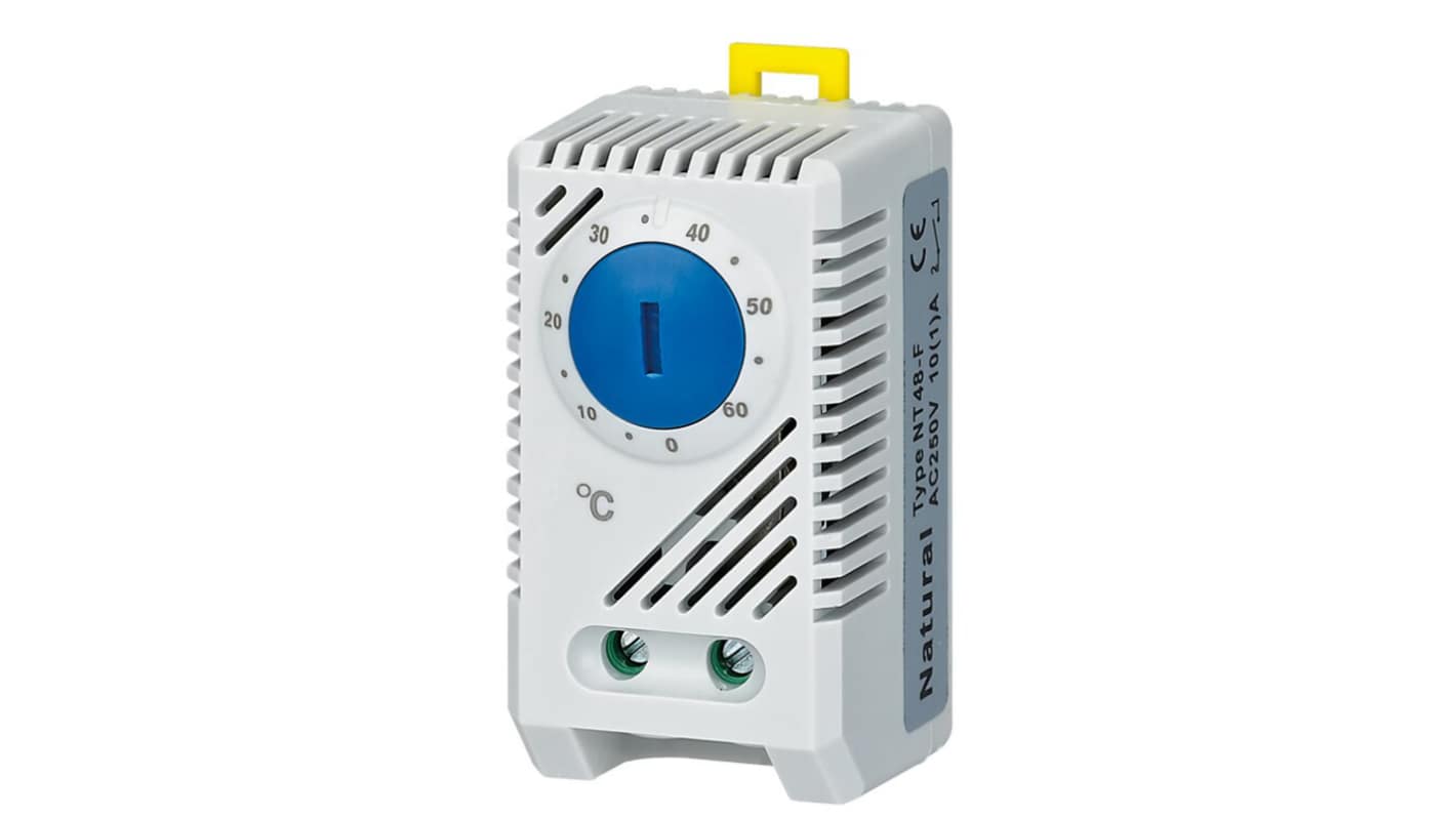 RS PRO NO Thermostats, 10A, 0°C to +60°C