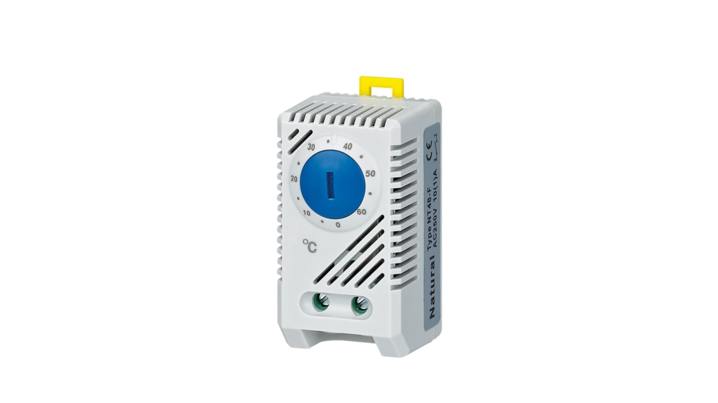 RS PRO NO Thermostats, 10A, -10°C to +50°C