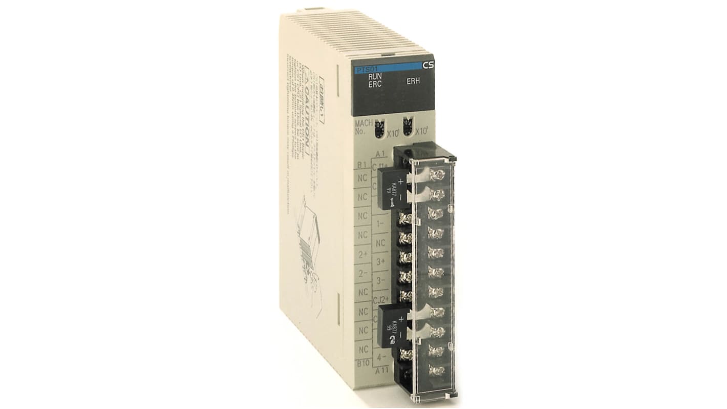 Omron CS1W-PTS Series PLC I/O Module, 8-Input, Thermometer Input Unit Input