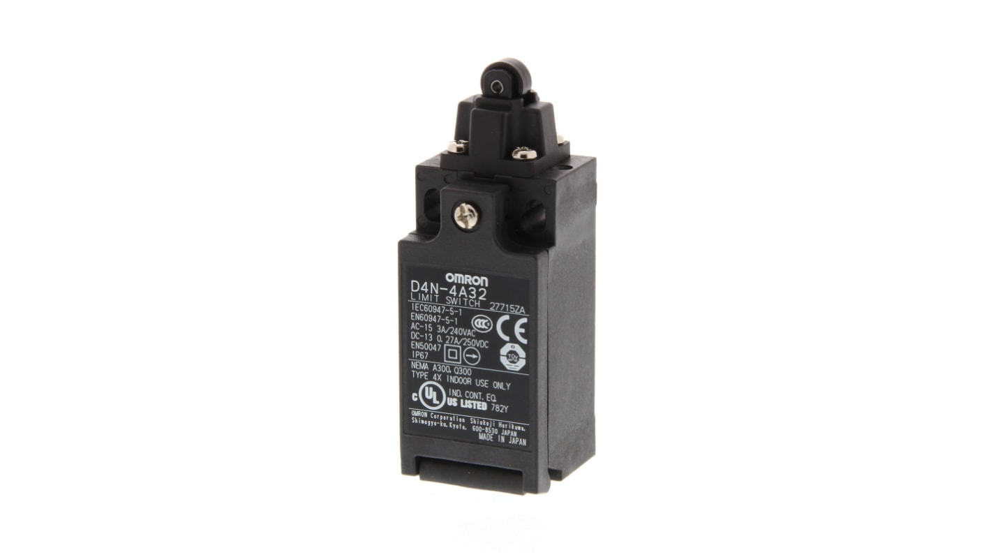 Omron D4N Series Safety Limit Switch, IP67