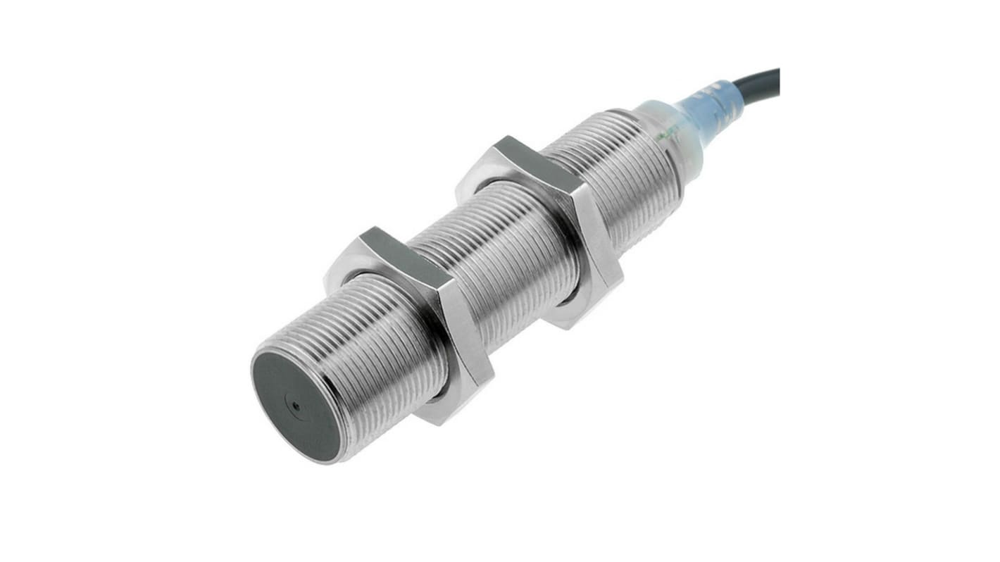 Rs-Online Sensore di prossimità Cilindro filettato Omron M18 rilevamento 8 mm 12 → 24 V CC
