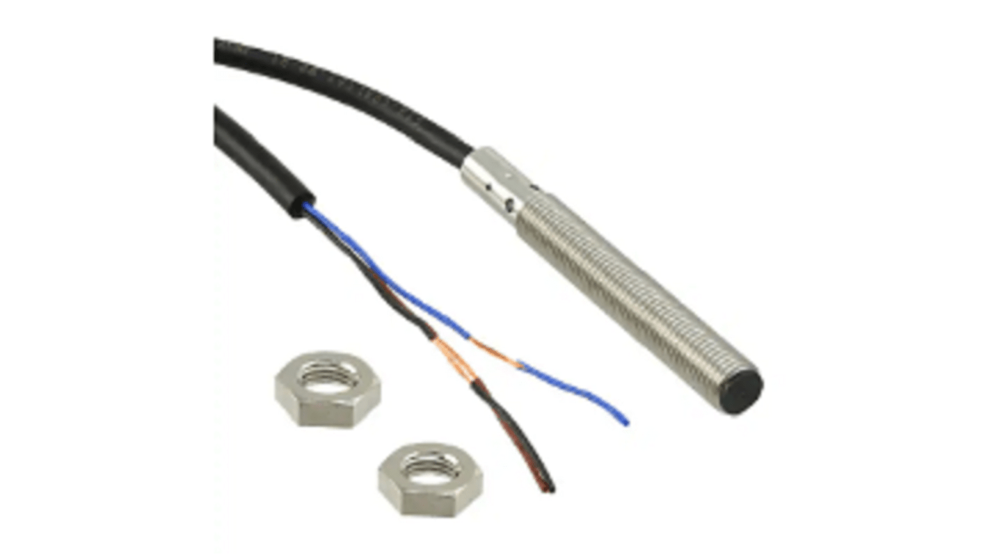 Rs-Online Sensore di prossimità Cilindro filettato Omron M8 rilevamento 2 mm 10 → 30 V CC
