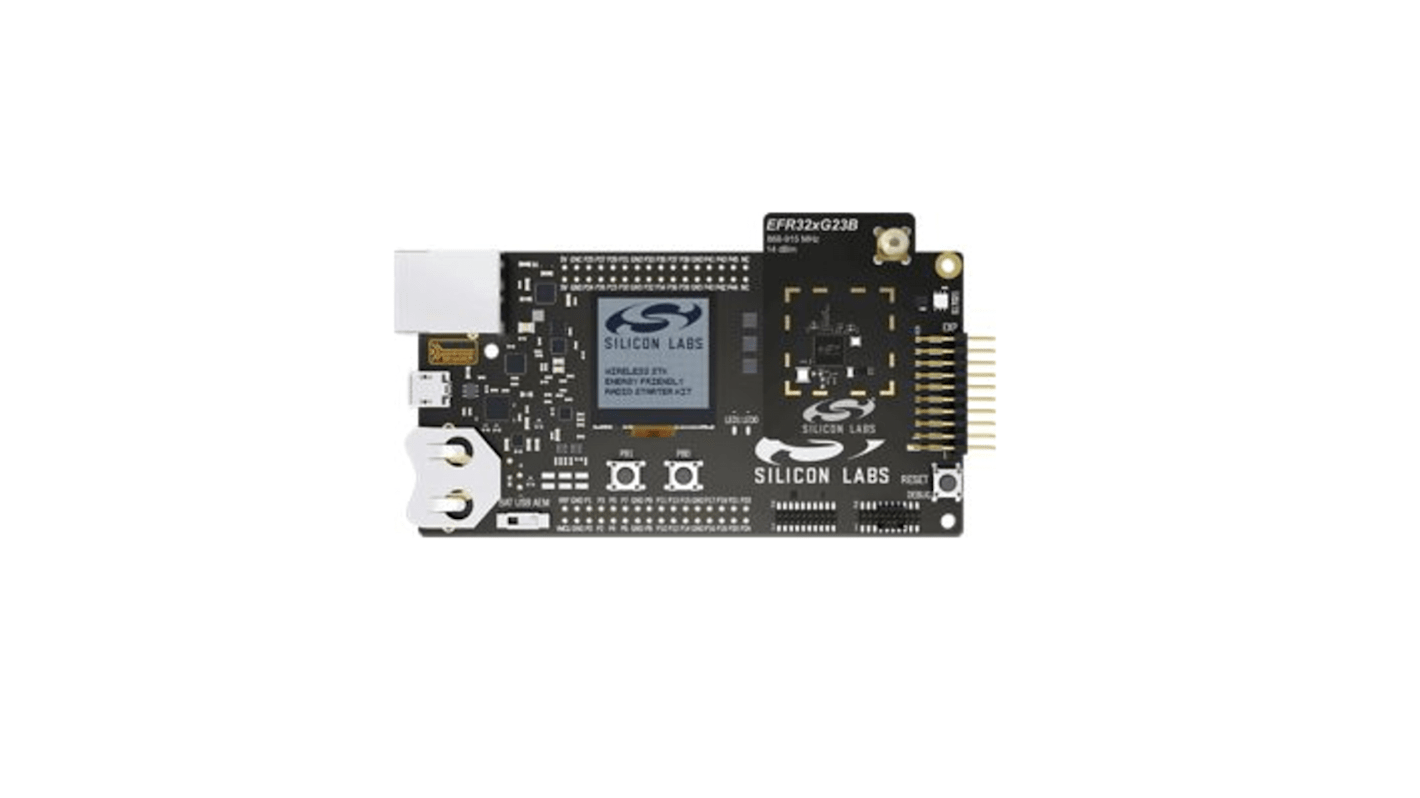 Silicon Labs Development Kit, 868 → 915MHz Funkplatine IoT für EFR32xG23, Drahtlos SubGHz