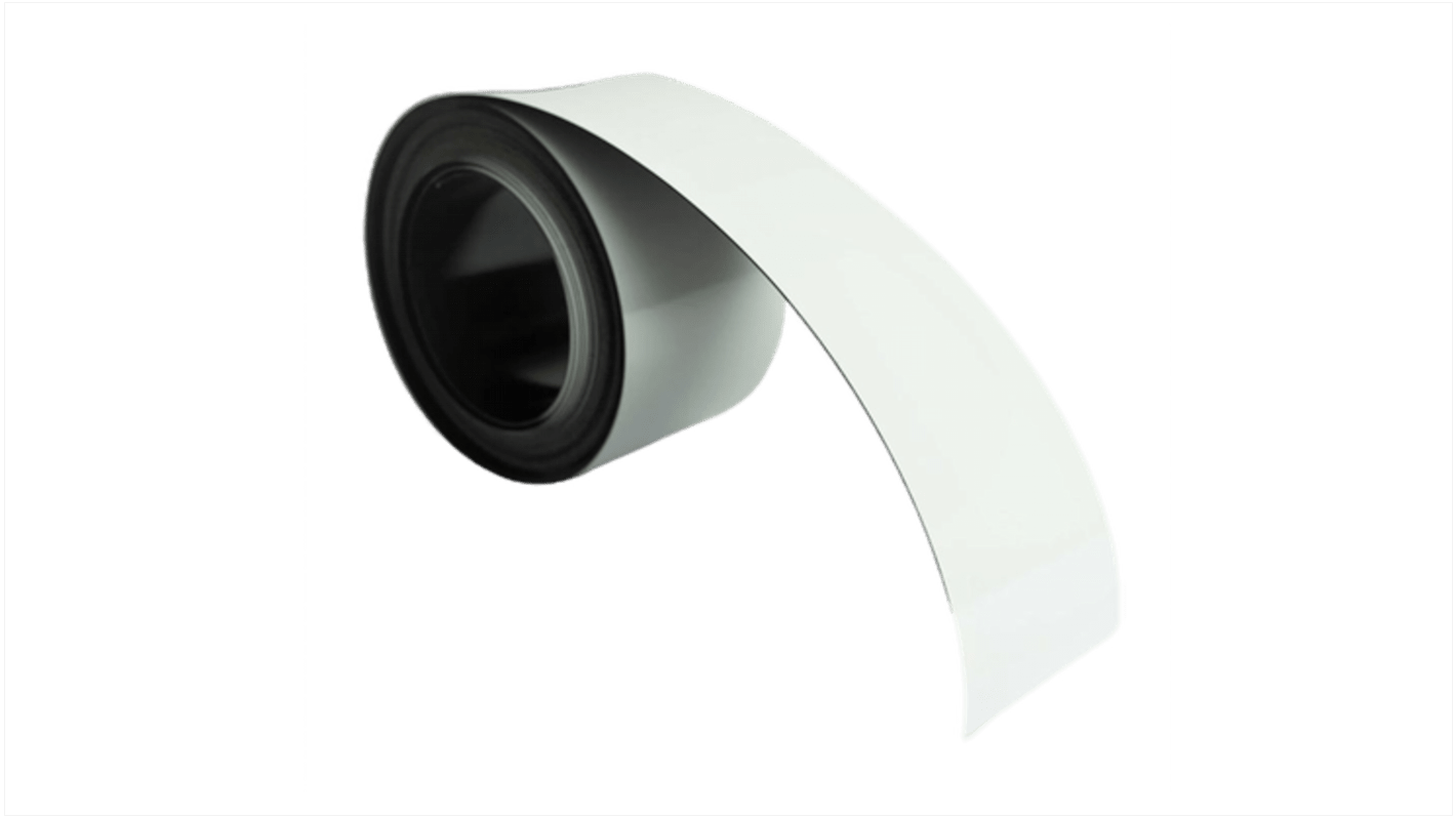 RS PRO 普通磁条, 锶铁氧体制, 拉力28g / cm², 10m长x70mm宽x0.5mm厚