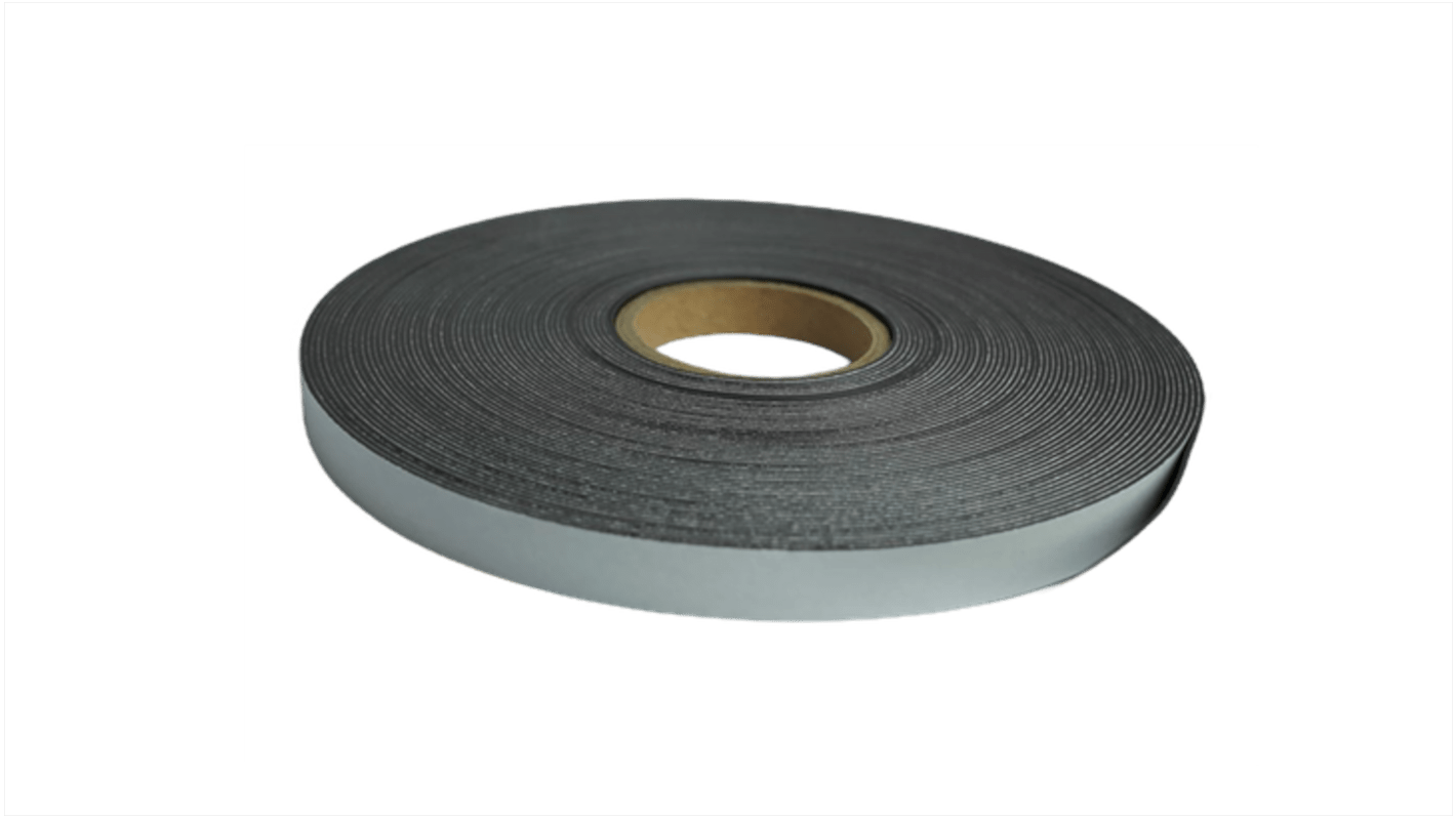 30m Magnetic Tape, Adhesive Back, 1.5mm Thickness