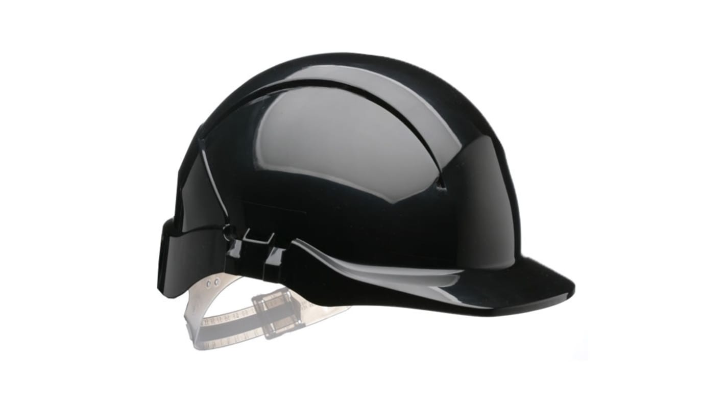 Centurion Safety 黑色ABS安全帽, 带配件槽, 可调大小, Concept Core系列
