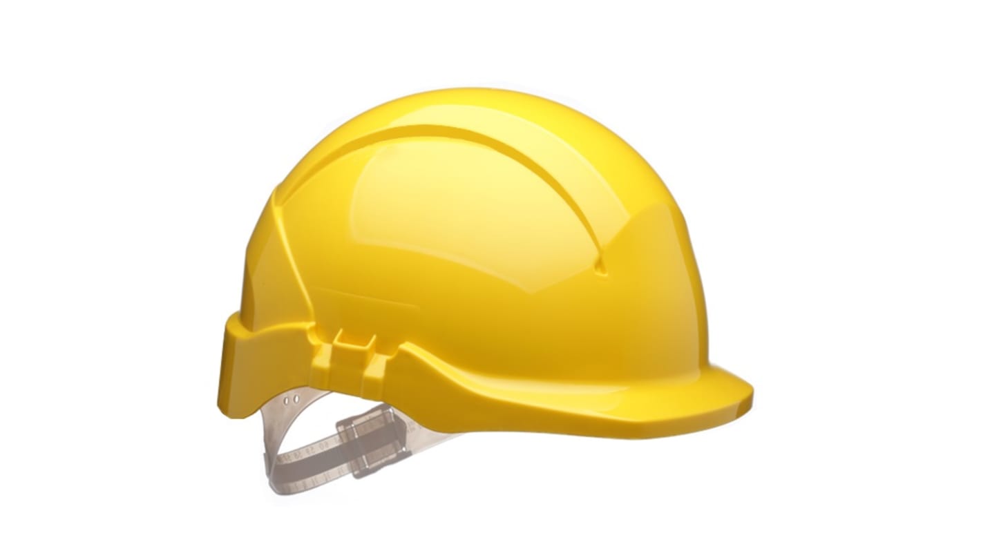 Centurion Safety 黄色ABS安全帽, 带配件槽, 可调大小, Concept Core系列