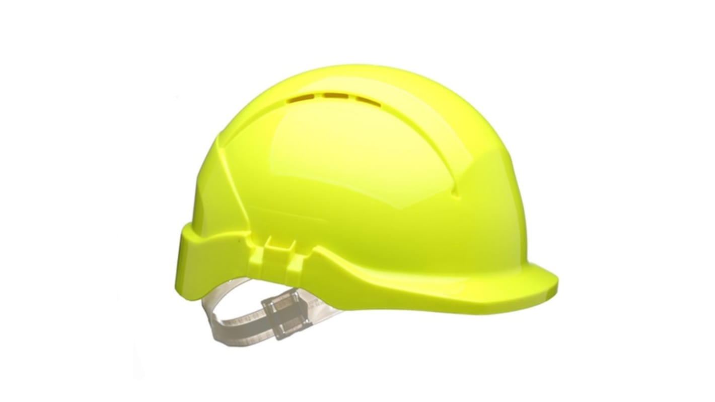 Centurion Safety 黄色ABS安全帽, 通风, 带配件槽, 可调大小, Concept Core系列