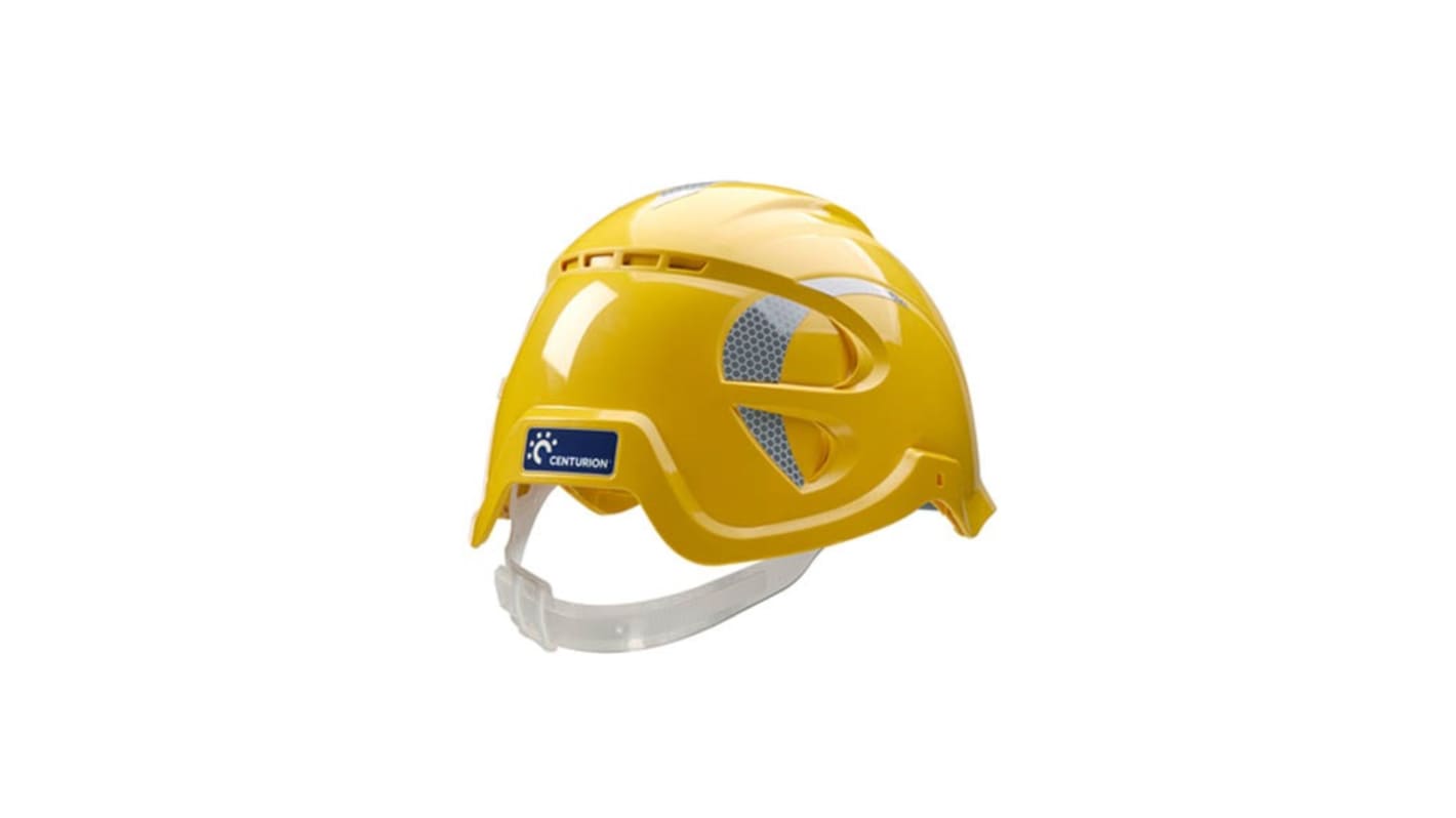 Centurion Safety 黄色ABS安全帽, 带配件槽, 可调大小, Nexus Core系列