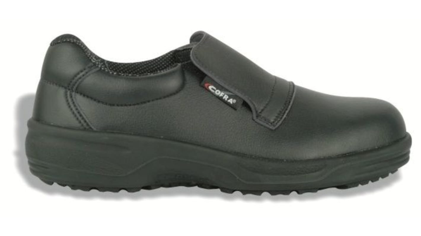 Cofra ITACA Men's Black Toe Capped Safety Shoes, UK 3