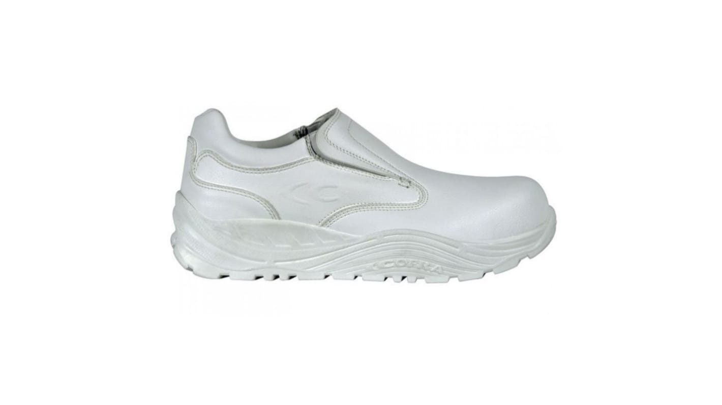 Cofra HATA S3 CI SRC Men's White Toe Capped Safety Shoes, UK 4