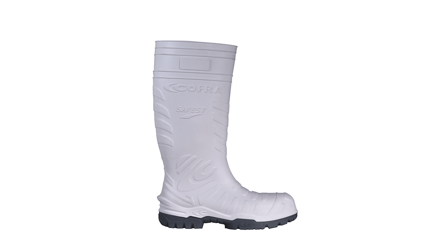 Cofra SAFEST WHITE S5 CI SRC Men's Safety Wellingtons, UK 12