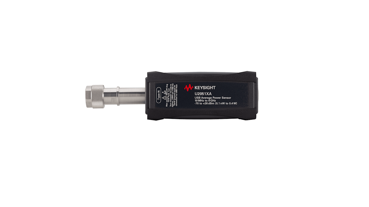 Keysight Technologies 射频功率传感器, 最大频率6GHz, 最小频率10 MHz, N 型插入式