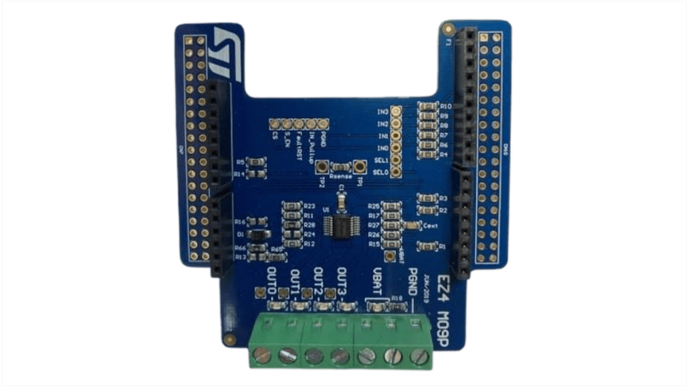 STMicroelectronics EV-VNQ9080AJ VNQ9080AJ Evaluation Kit for CMOS EV-VNQ9080AJ