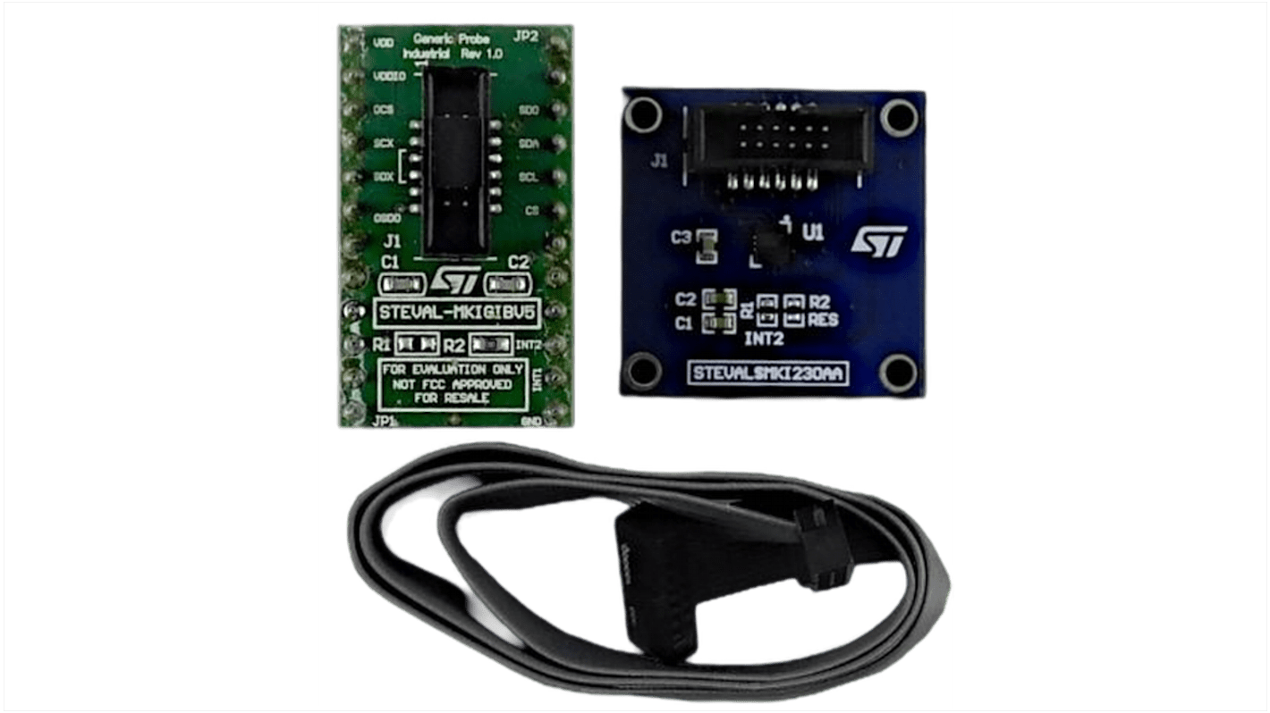 STMicroelectronics 加速度センサ iNEMO inertial module kit評価キット ISM330IS STEVAL-MKI230KA