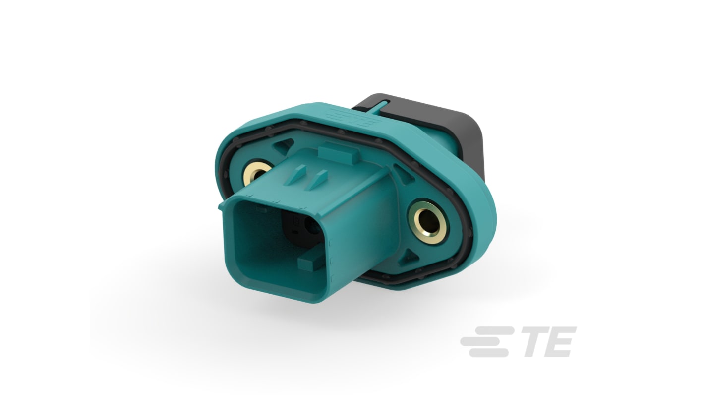 TE Connectivity, AMPSEAL 16 Connector Housing Plug 4 Way, Crimp Termination 2339729-1