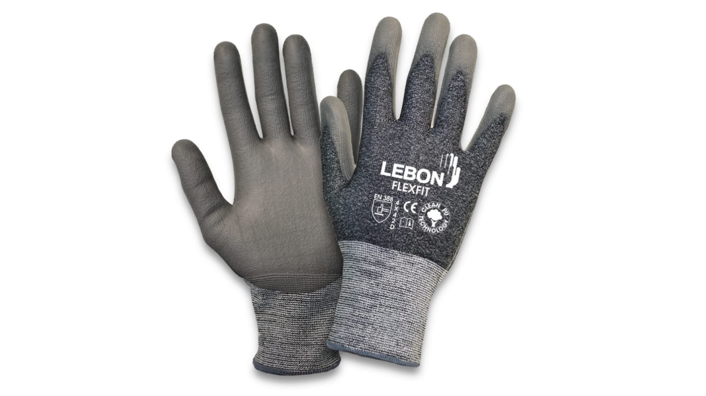 Lebon Protection 作業用手袋 グレイ FLEXFIT-12