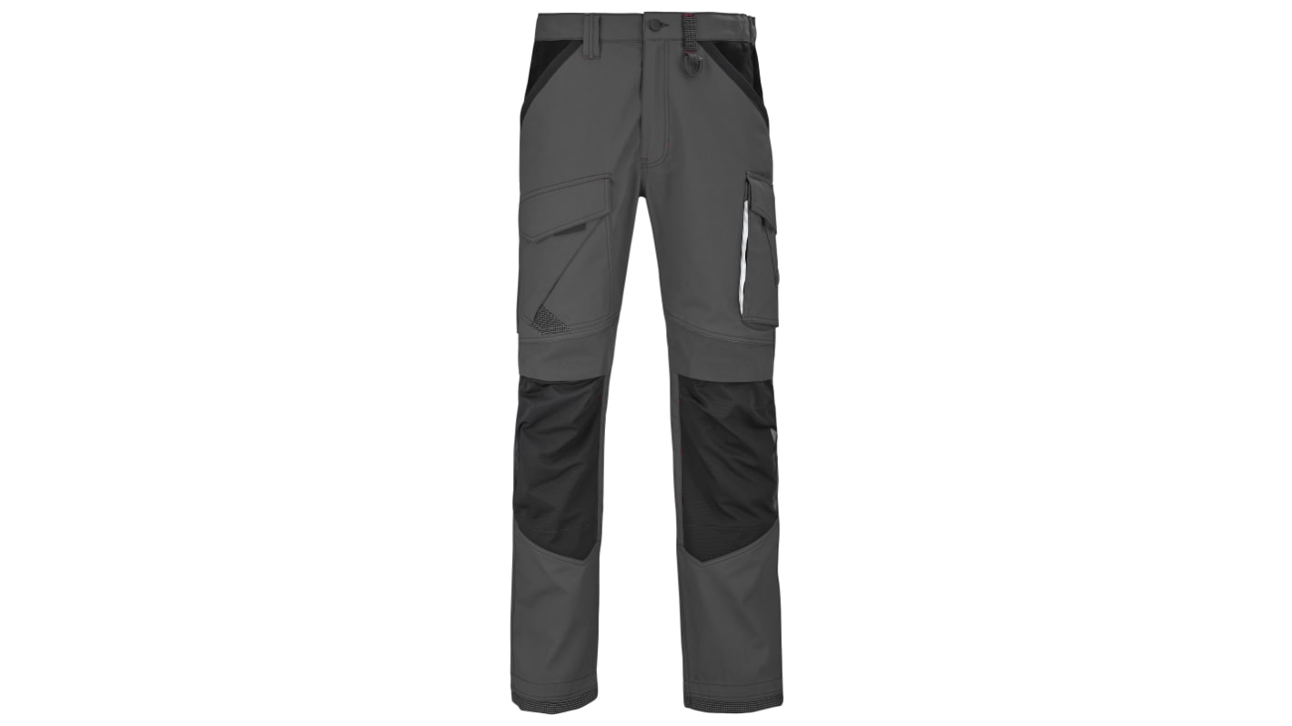 Pantalón para Hombre, cintura 3XL, Gris, Resistentes a la abrasión, Algodón, poliéster 1ATT3 46 → 48plg 117