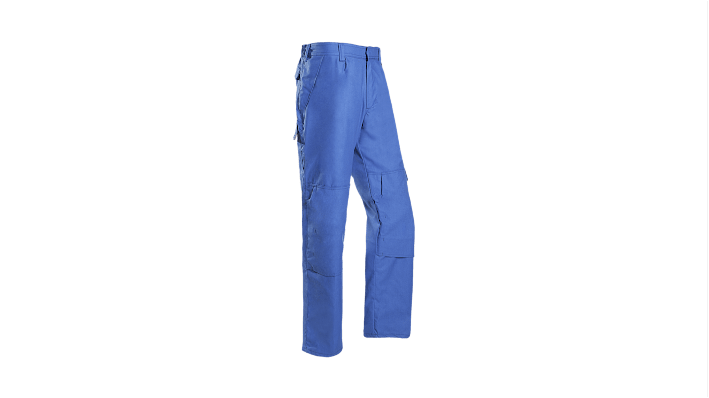 Pantalon Sioen Uk 021VN2PF9, 46R Unisexe, Bleu en 1 % d'AST, 45 % de Tencel™ Lyocell, 54 % de modacrylique ,