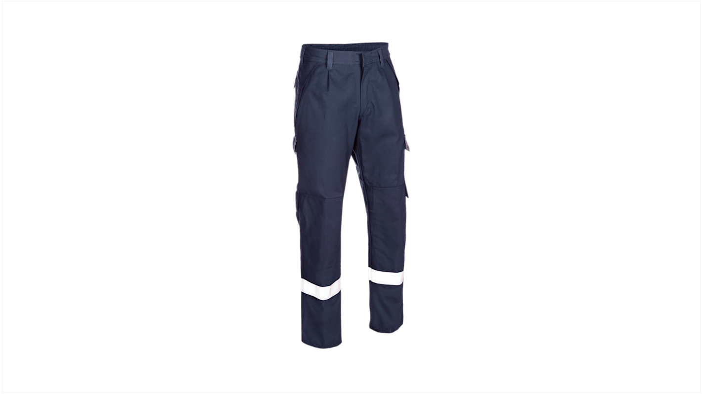 Sioen Uk Rumes Navy Trousers Anti-Static, Chemical Resistant, Flame Retardant, Waterproof, Size 42S 42in W