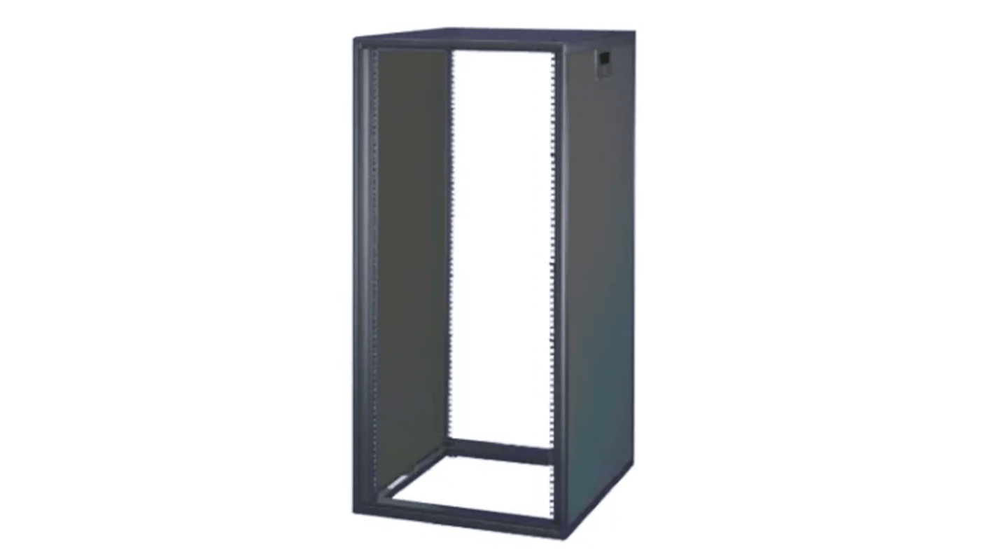 RS PRO 19 Zoll Gehäuse, 12U, Größe Mittel 589 x 553 x 600mm Grau Stahl