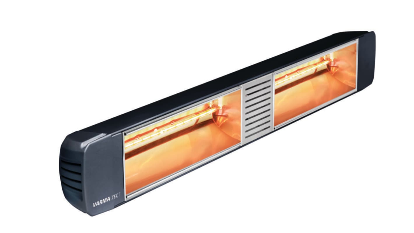 Riscaldatore a infrarossi Star Progetti 905 x 120 x 100mm, 3000W, Montaggio a parete