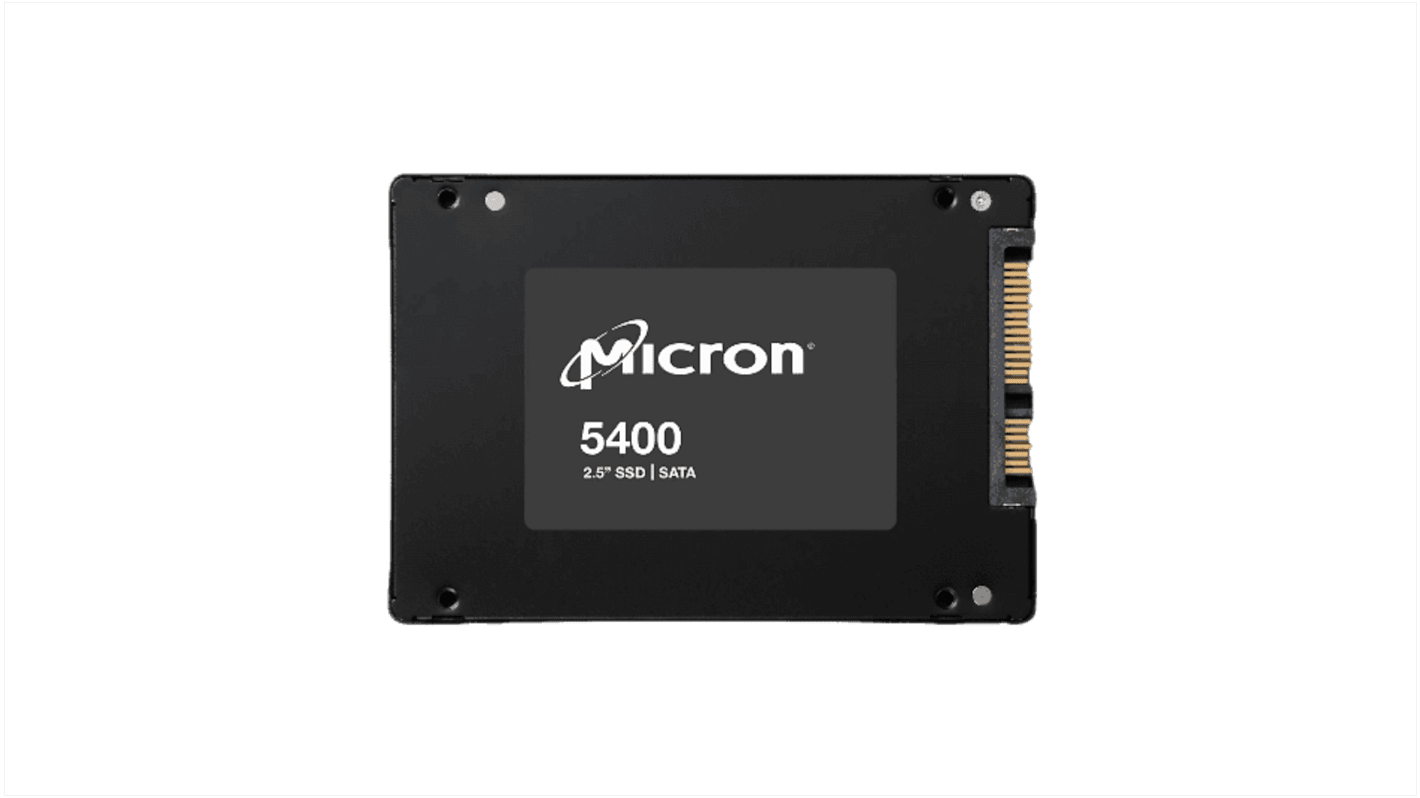 Micron 240 GB固态硬盘 SSD, SATA III接口, 2.5 千赫, 5400 PRO, 3D TLC
