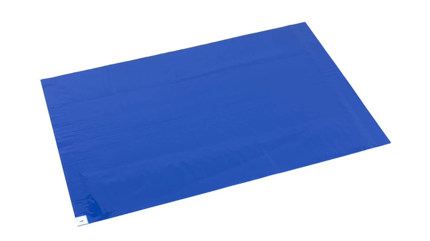 EUROSTAT Blue ESD-Safe Mat, 1.14m x 660mm x 1.2mm