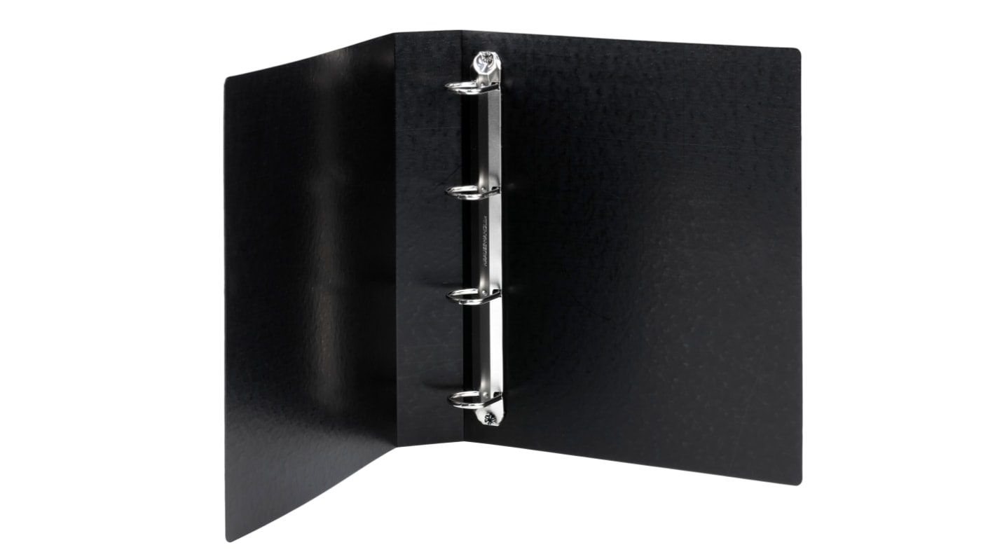 EUROSTAT Black A4 Ring Binder