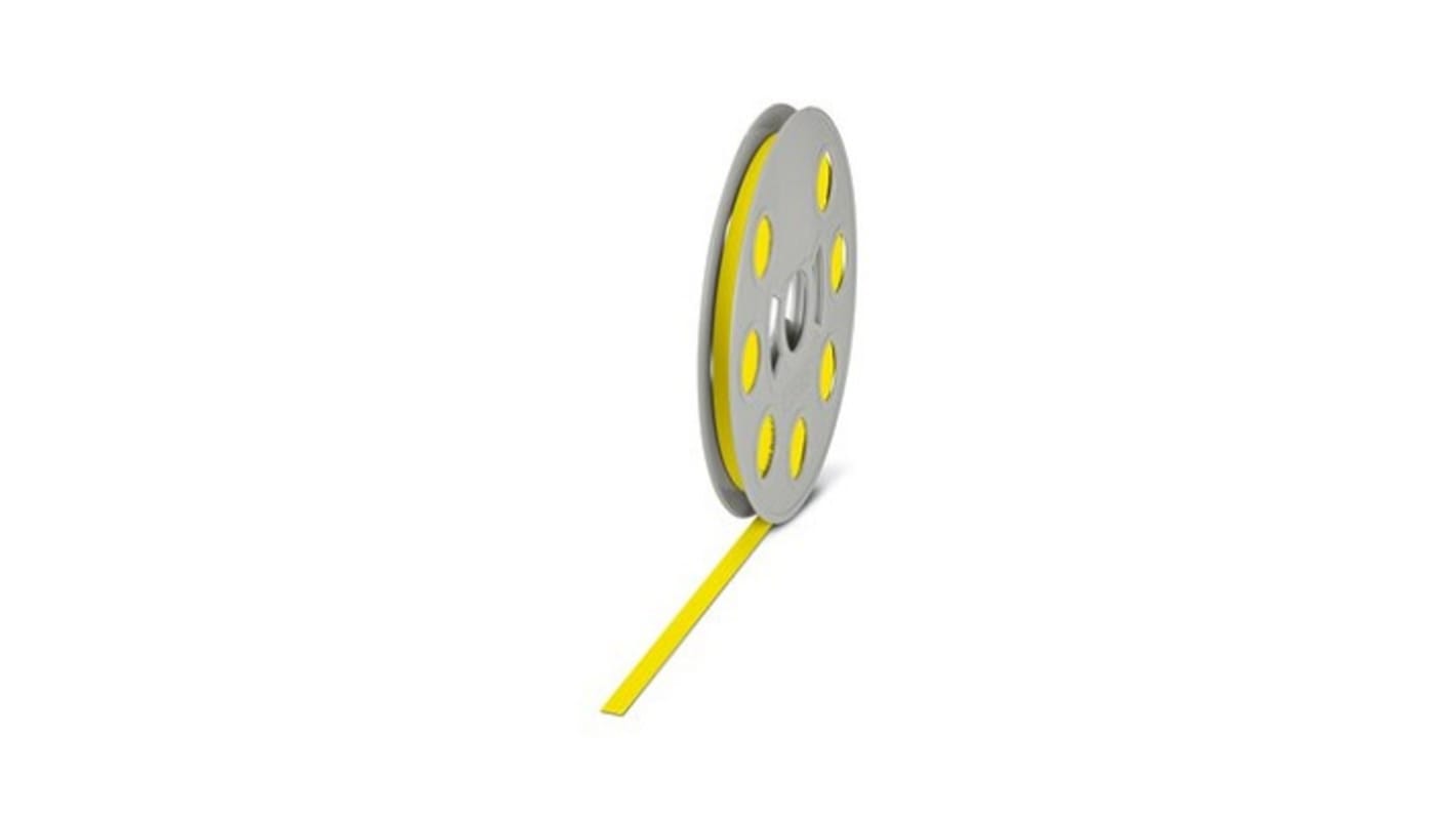 Phoenix Contact Halogen Free Heat Shrink Sleeving, Yellow 2..1 → 6.4mm Sleeve Dia. x 25m Length