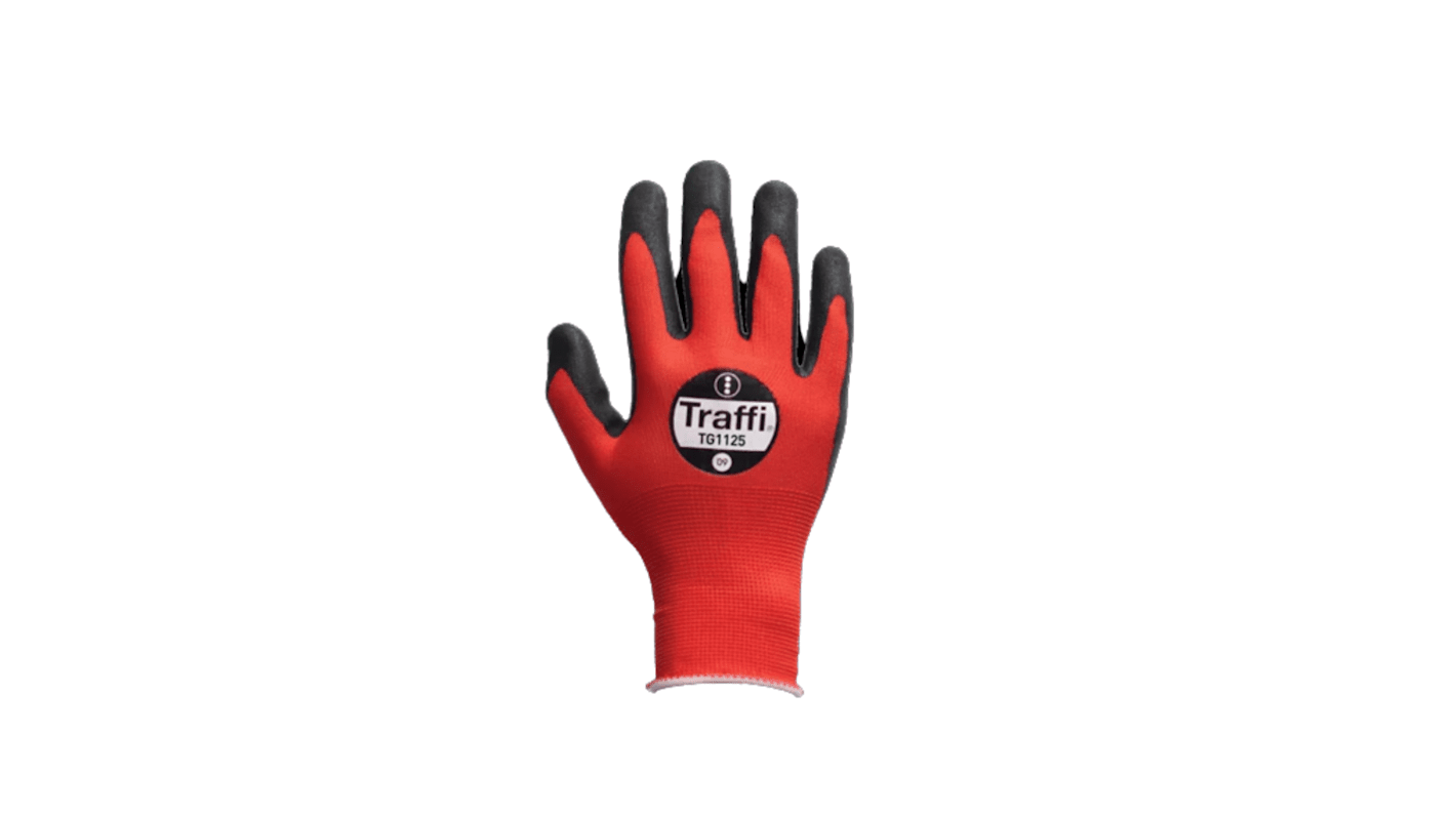 Traffi 作業用手袋 赤 TG1125-08