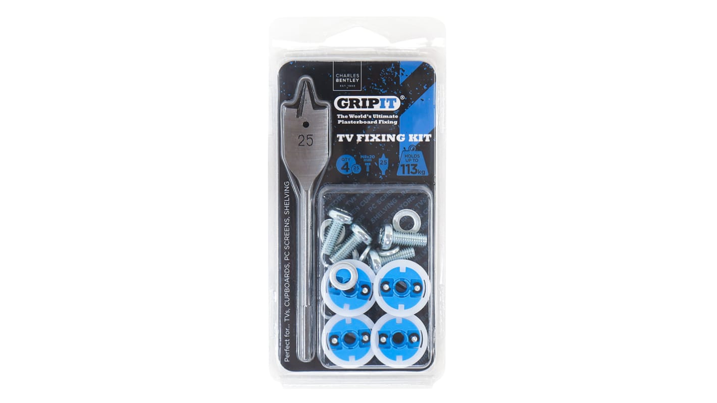 Nářadí pro kotvení do sádrokartonů GPTVKIT/RHINO, M6 Gripit