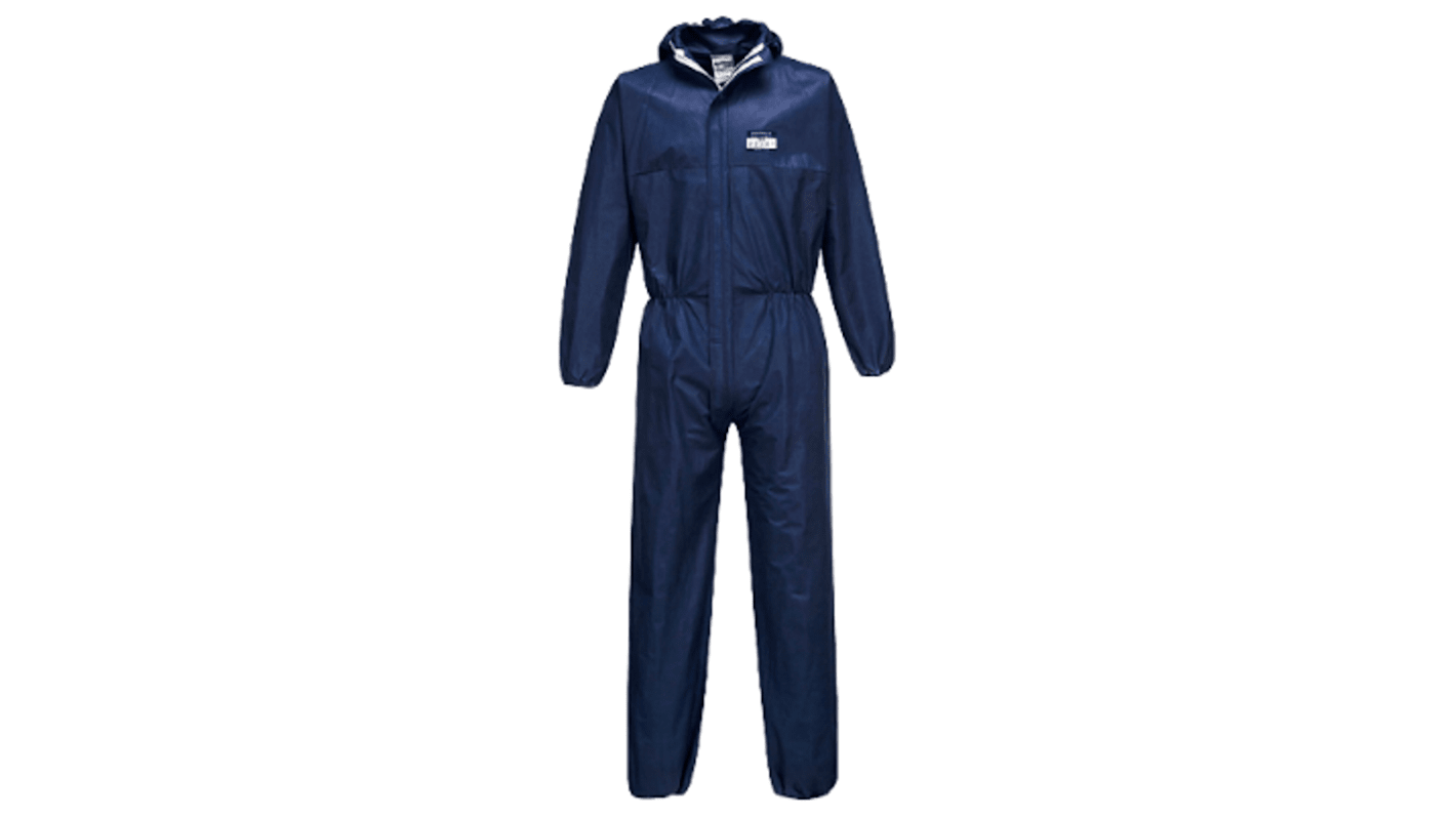 Portwest Navy Disposable Coverall, M
