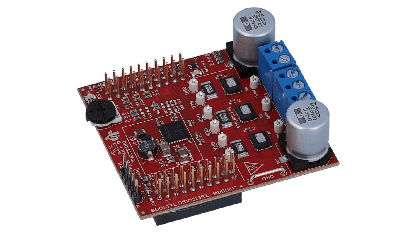 Texas Instruments 開発キット, 評価モジュール, モータドライバ, センサレスBLDCアルゴリズム 用, BOOSTXL-DRV8323RH