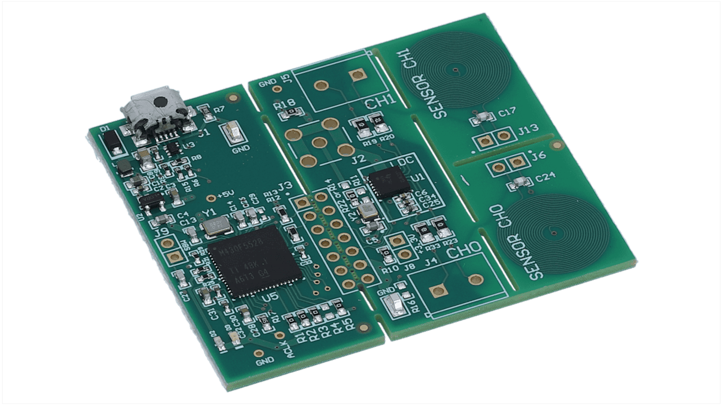 Vývojová sada for LDC1612, pro použití s: LDC1612, klasifikace: Vyhodnocovací modul Data Conversion IC Development Kit