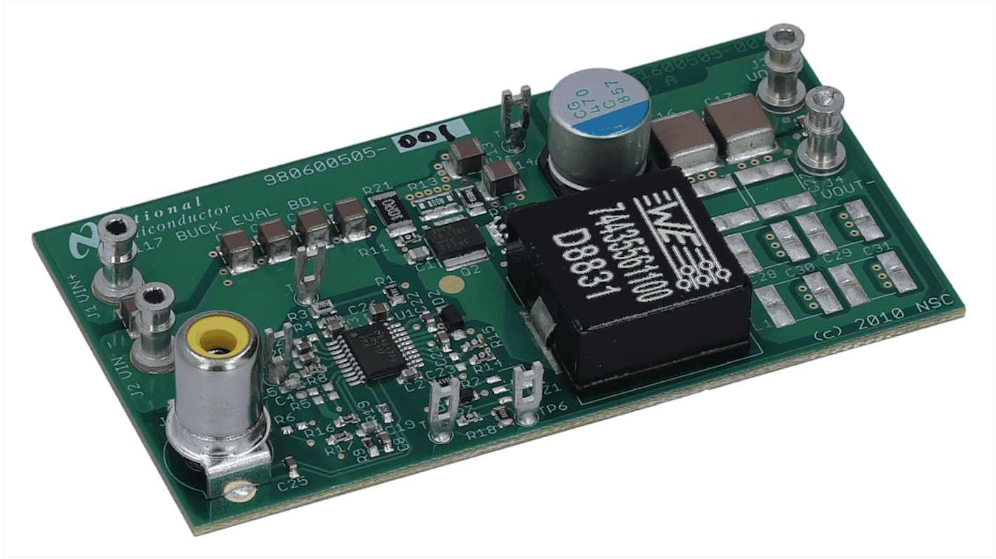 Texas Instruments 電源IC 開発キット, 評価モジュール, バックコントローラ, LM5117 用, LM5117EVAL/NOPB