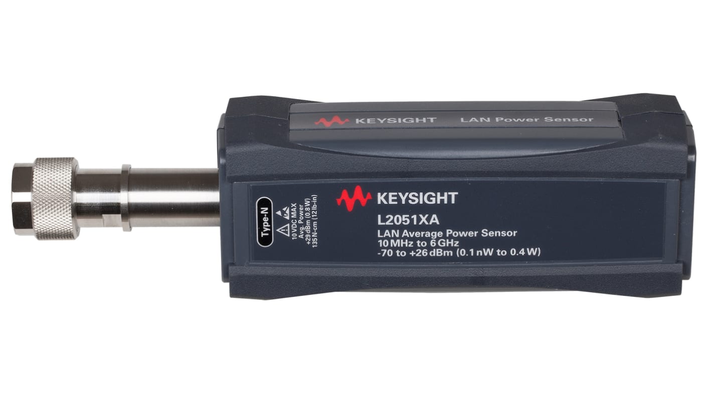 Keysight Technologies 射频功率传感器, 最大频率6GHz, 最小频率10 mhz, 0.2dB, N 型插入式