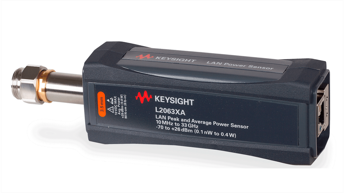 Keysight Technologies 射频功率传感器, 最大频率33GHz, 最小频率10 mhz, 0.2dB, 3.5 mm