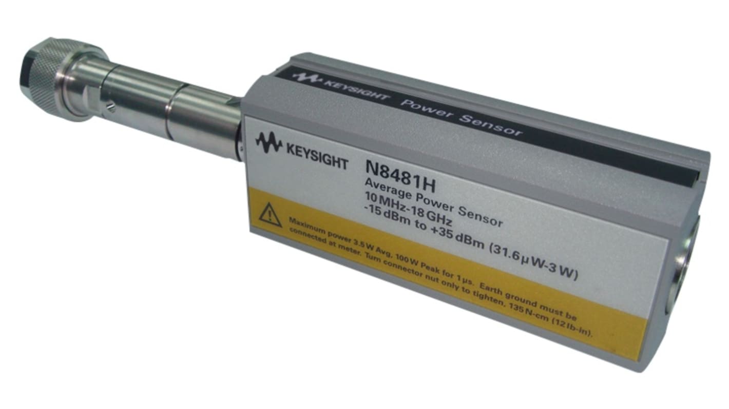 Keysight Technologies 射频功率传感器, 最大频率18GHz, 最小频率10 mhz, 0.2dB, N 型插入式