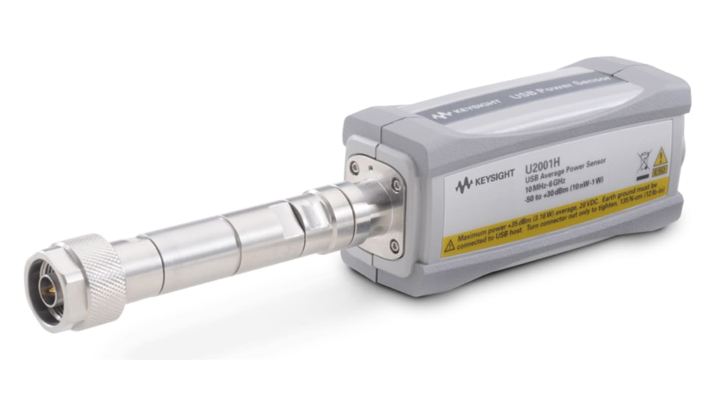 Keysight Technologies 射频功率传感器, 最大频率6GHz, 最小频率10 mhz, 0.2dB, N 型插入式