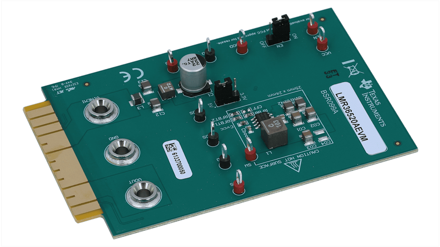 Texas Instruments Synchronous Step-Down Converter Evaluation Module Synchronous Step-Down Regulator for LMR36520 for